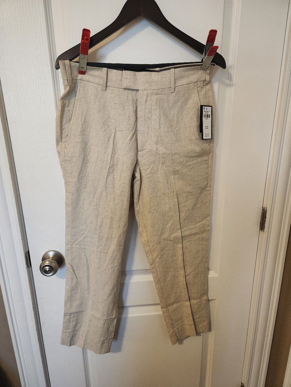 NWT Men's Abercrombie and Fitch Linen Blend Dress Pants Size 30